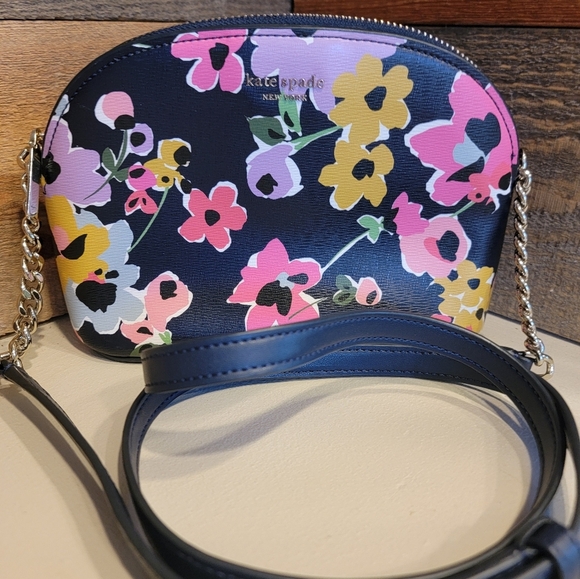kate spade Handbags - Kate Spade Sylvia Wildflower Small Dome Crossbody